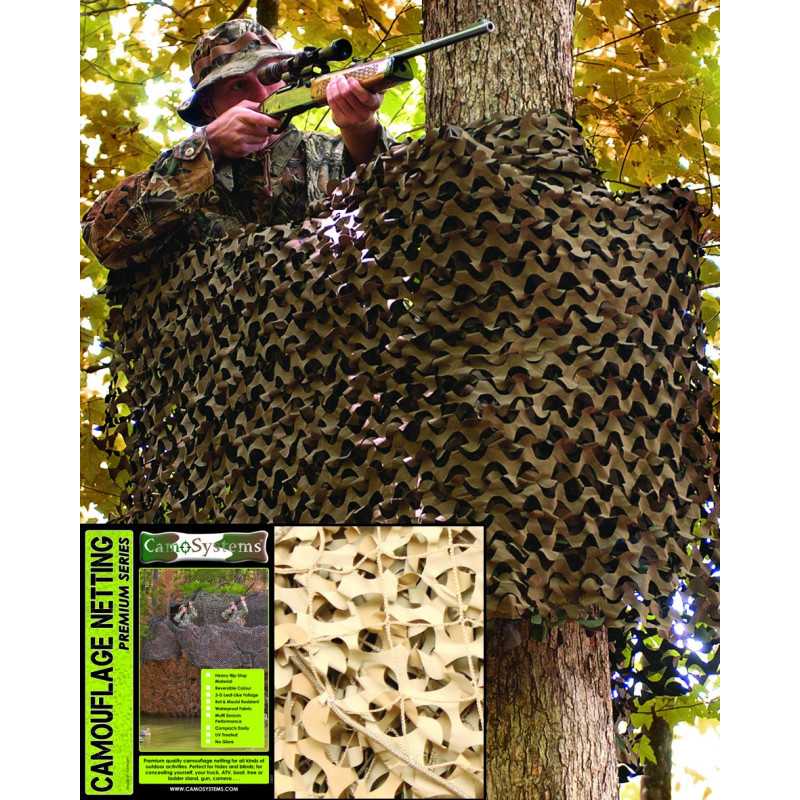 Filet de Camouflage Basic Militaire 3 X 6 m Mil Tec - Filet Quaerius