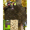 Filet de Camouflage Basic Militaire 3 X 6 m Mil Tec - Filet Quaerius