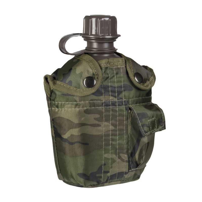 Gourde US 1 Litre avec Housse Mil Tec - Gourde Quaerius