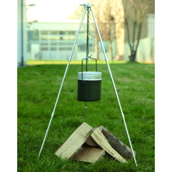 Trépied pour Chaudron - Trépied de Camping Quaerius 