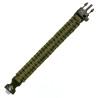 Bracelet Paracorde Boucle en Plastique avec Boussole 101 Inc - Bracelet Paracorde Boucle avec Boussole Quaerius