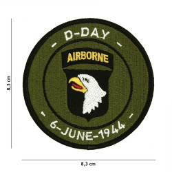Patch D-Day 101st Airborne 101 Incorporated - Accueil sur Quaerius.com - Vêtements militaire et Equipements de Sécuri