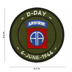 Patch D-Day 82nd Airborne 101 Incorporated - Accueil sur Quaerius.com - Vêtements militaire et Equipements de Sécurit
