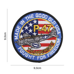 Patch Tissu P-47 Thunderbolt 101 Incorporated - Accueil sur Quaerius.com - Vêtements militaire et Equipements de Sécu