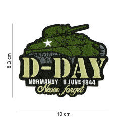 Patch Tissu D-Day Tank Sherman 101 Incorporated - Accueil sur Quaerius.com - Vêtements militaire et Equipements de Sé