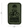 Patch Tissu Airborne Paratrooper Vert