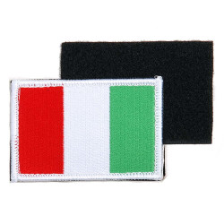 Patch Tissu Drapeau Italie Bordures Blanches Velcro 101 Incorporated - Accueil sur Quaerius.com - Vêtements militaire