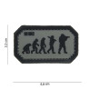 Patch 3D PVC Airsoft Evolution Gris et Noir 101 Incorporated - Accueil sur Quaerius.com - Vêtements militaire et Equi