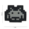 Patch 3D PVC Space Invader Gris 101 Incorporated - Accueil sur Quaerius.com - Vêtements militaire et Equipements de S