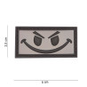 Patch 3D PVC Evil Smiley Marron 101 Incorporated - Accueil sur Quaerius.com - Vêtements militaire et Equipements de S
