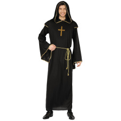 Déguisement Religieux Homme Noir - Costume prêtre homme spiritualité The Duck