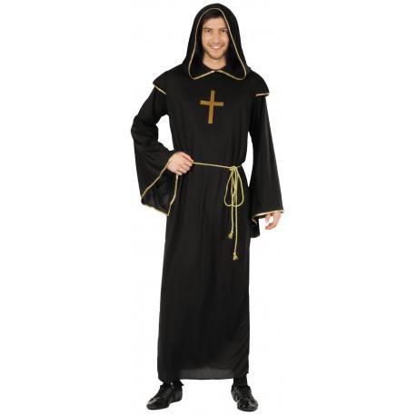 Déguisement Religieux Homme Noir - Costume prêtre homme spiritualité The Duck