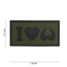 Patch 3D PVC I Love Boobies Vert 101 Incorporated - Accueil sur Quaerius.com - Vêtements militaire et Equipements de 