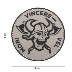 Patch 3D PVC Mori Vincere Gris 101 Incorporated - Accueil sur Quaerius.com - Vêtements militaire et Equipements de Sé