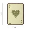 Patch 3D PVC As de Cœur Sable 101 Incorporated - Accueil sur Quaerius.com - Vêtements militaire et Equipements de Séc