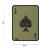 Patch 3D PVC As de Pique Vert 101 Incorporated - Accueil sur Quaerius.com - Vêtements militaire et Equipements de Séc