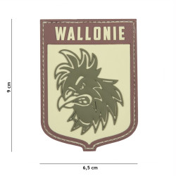 Patch 3D PVC Wallonie Basse Visibilité 101 Incorporated - Accueil sur Quaerius.com - Vêtements militaire et Equipemen
