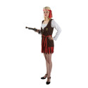 Déguisement Pirate Femme Sexy Rouge - Costume Pirate Femme The Duck