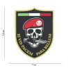 Patch 3D PVC Skull Si Vis Pacem Italie 101 Incorporated - Patches Quaerius