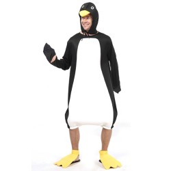 Déguisement Pingouin Blanc Noir Adulte - Costume pingouin adulte animaux The Duck