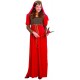 Déguisement Reine Femme Rouge  - Costume Reine Moyen Age Femme Rouge The Duck