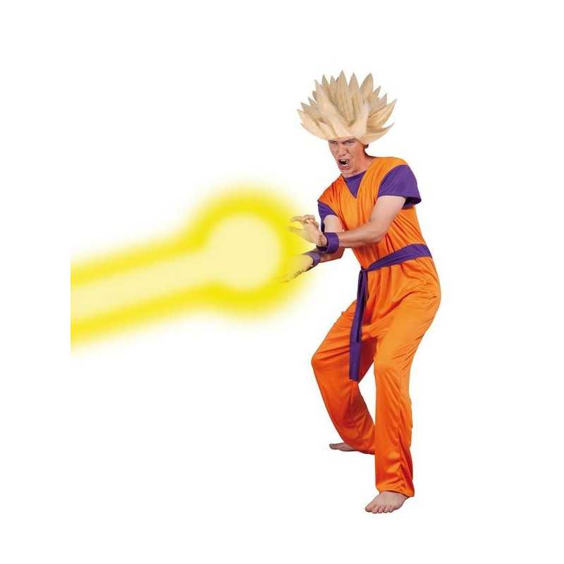 Déguisement Guerrier Dragon Ball Manga Orange Homme - Costume Manga The Duck