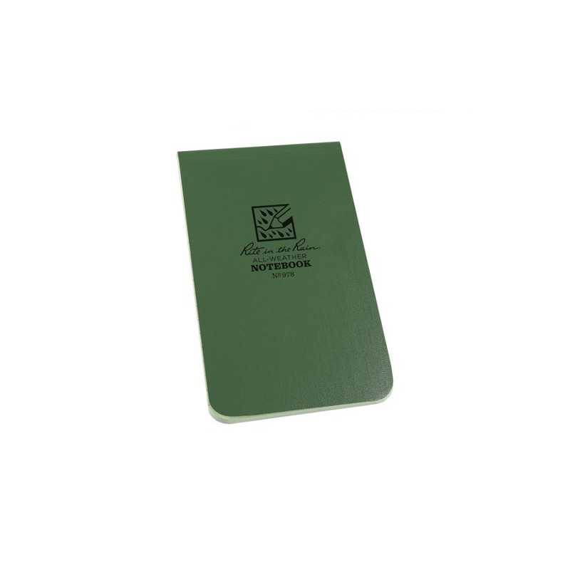 Carnet à Reliure Horizontale Rite in the Rain