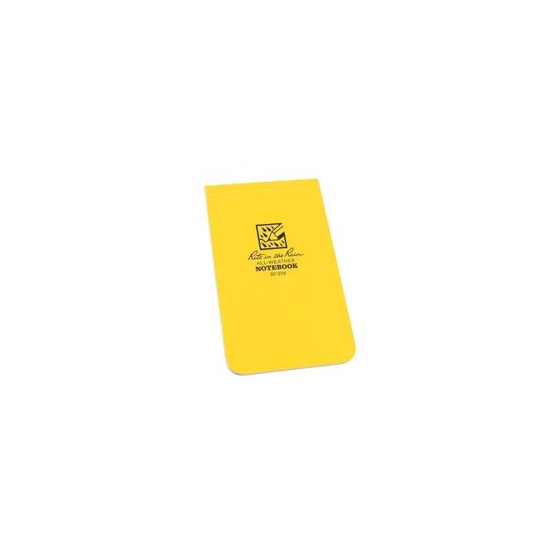 Carnet à Reliure Horizontale Rite in the Rain