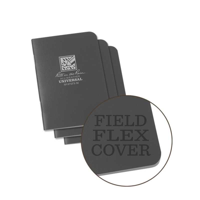 Pack de 3 Carnets Flexibles Rite in The Rain - Quaerius