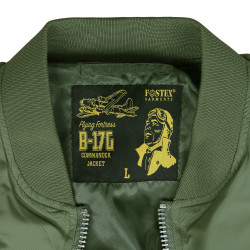 Blouson d'Ete MA1 style Bombers Fostex Garments - Blouson Bombers MA1 Militaire Quaerius