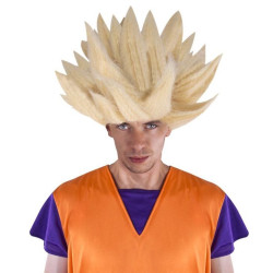 Déguisement Perruque Guerrier Dragon Blond SANGOKU - Déguisement San Goku Homme The Duck