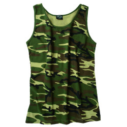 Débardeur Camouflage Coton Mil Tec - Débardeur Quaerius