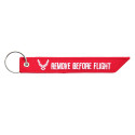 Porte Clé Identification Remove Before Flight Flight Air Force Fostex - Porte Clé sur Quaerius.com - Vêtement