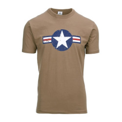 T-Shirt WWII Coyote Fostex - T-shirts sur Quaerius.com - Vêtements militaire et Equipements de Sécurité 