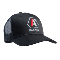 Casquette snapback A10 noir logo blanc / rouge A10 Equipment - Casquettes sur Quaerius.com - Vêtements militaire et E