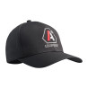 Casquette Stretch Fit A10 noir logos blanc / rouge A10 Equipment - Casquettes sur Quaerius.com - Vêtements militaire 