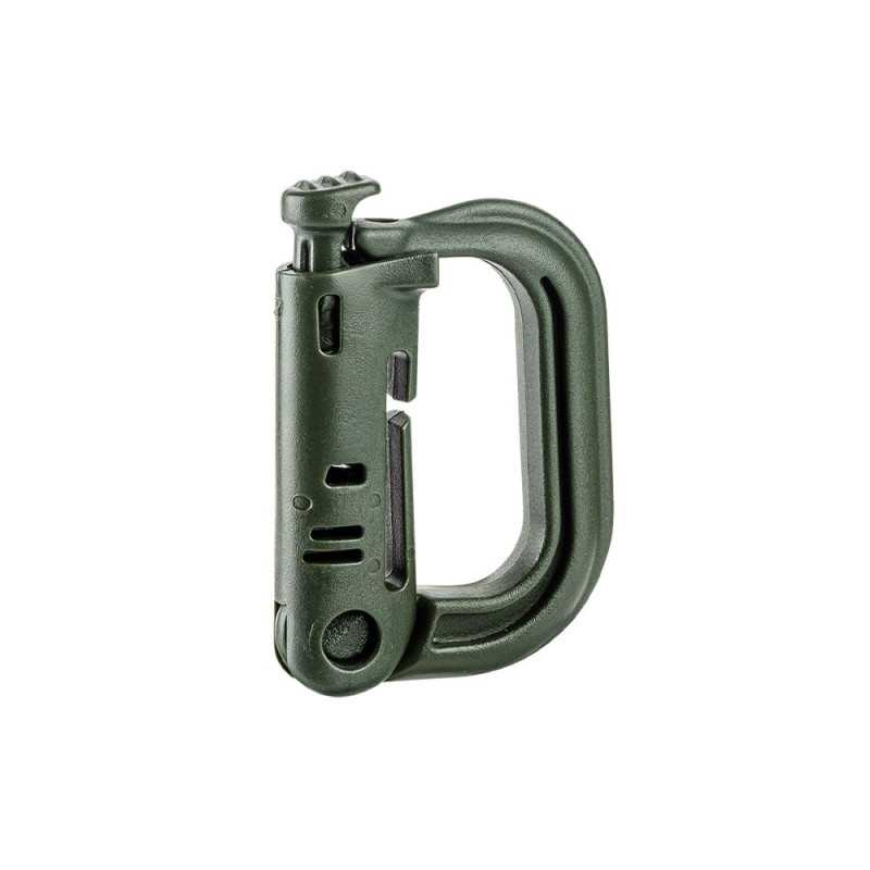 Mousqueton D-ring avec fixation pour passant M.O.L.L.E. A10 Equipment