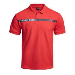 Polo Sécu-One sécurité incendie rouge A10 Equipment