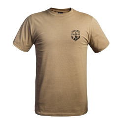 T-shirt Strong Troupes de Marine tan A10 Equipment