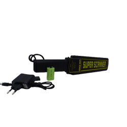 Détecteur de Métaux à main Rechargeable Super Scanner 2.0