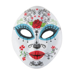 Masque Dia des Los Muertos Femme - Déguisement Dia de los Muertos Adulte