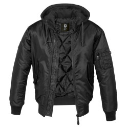 Veste bombers à capuche MA1 Brandit
