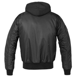 Veste bombers à capuche MA1 Brandit