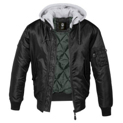 Veste bombers à capuche MA1 Brandit