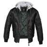 Veste bombers à capuche MA1 Brandit