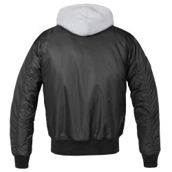 Veste bombers à capuche MA1 Brandit