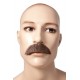 Moustache Magnum Années 80 - Costume Moustache - Déguisement Année 80 The Duck
