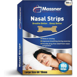 Bandelettes nasales Massner de Taille Moyenne par Paquet 100 66x19mm