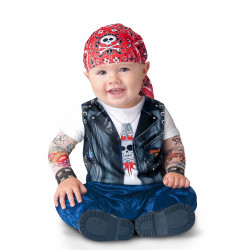 Déguisement mini motard pour bébé