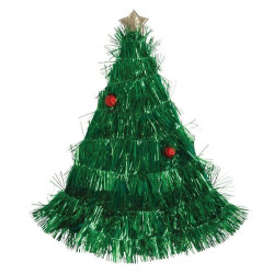 Chapeau Sapin de Noël vert Adulte